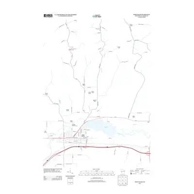 2013 Map of West Salem, 2013 Print
