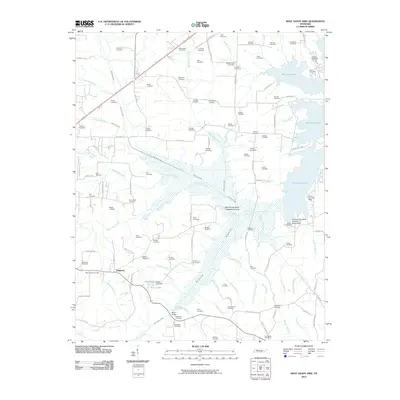 2010 Map of West Sandy Dike, 2010 Print