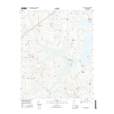 2016 Map of West Sandy Dike, 2016 Print