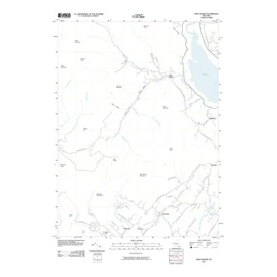 2010 Map of West Shokan, 2010 Print