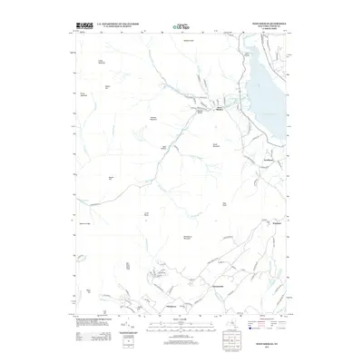 2013 Map of West Shokan, 2013 Print