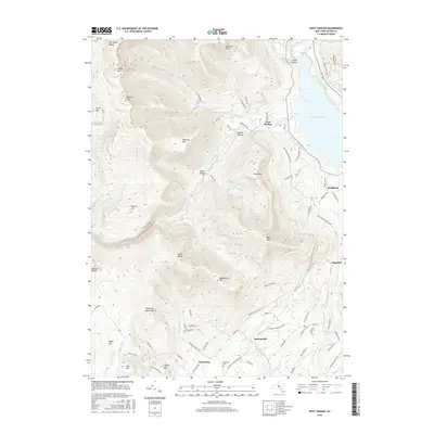 2016 Map of West Shokan, 2016 Print