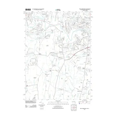 2012 Map of West Springfield, 2012 Print