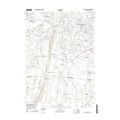 2015 Map of West Springfield, 2015 Print