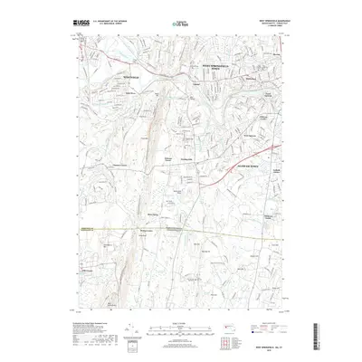 2018 Map of West Springfield, 2018 Print