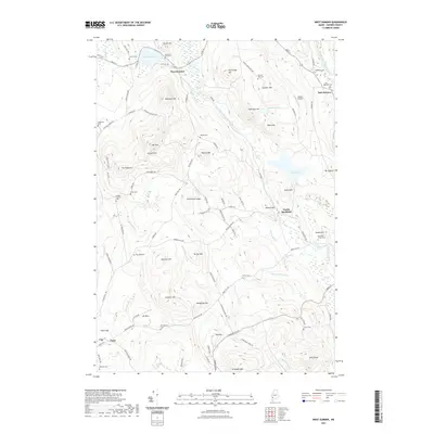 2021 Map of West Sumner, 2021 Print