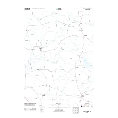 2013 Map of West Sunbury, 2013 Print