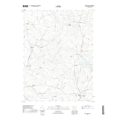 2019 Map of West Sunbury, 2019 Print