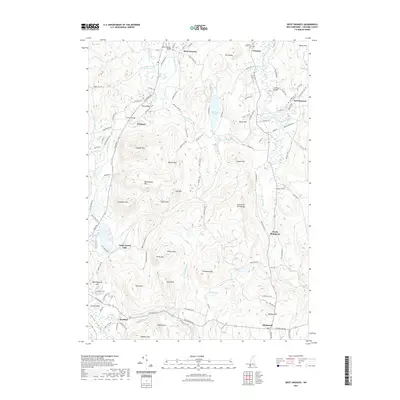 2021 Map of West Swanzey, 2021 Print