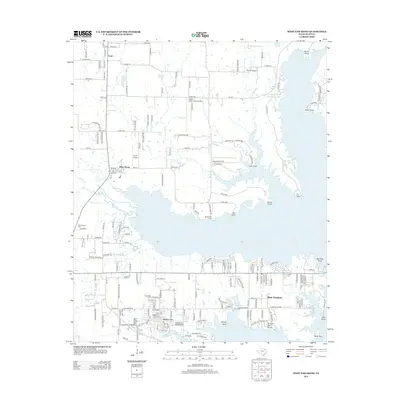 2012 Map of West Tawakoni, 2012 Print