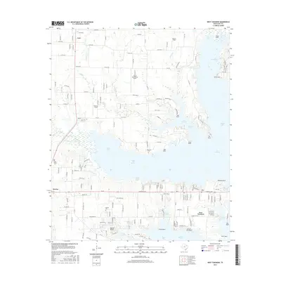 2016 Map of West Tawakoni, 2016 Print