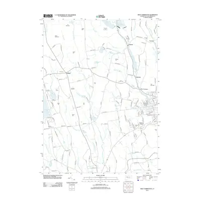 2012 Map of West Torrington, 2012 Print