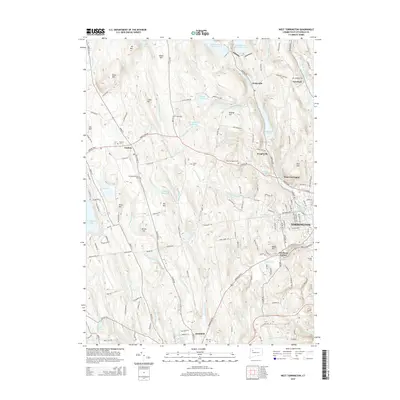 2015 Map of West Torrington, 2015 Print