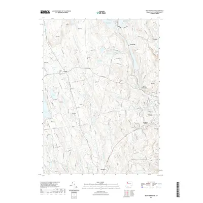 2021 Map of West Torrington, 2021 Print
