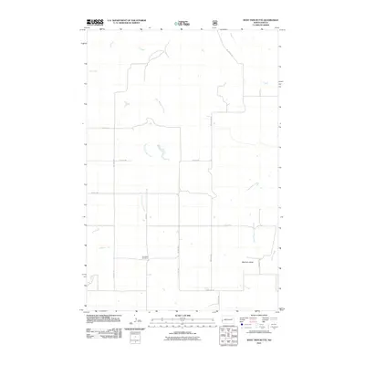 2011 Map of West Twin Butte, 2011 Print