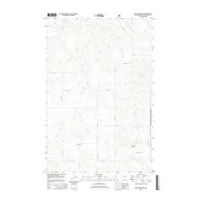 2014 Map of West Twin Butte, 2014 Print