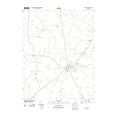 2010 Map of West Union, 2010 Print