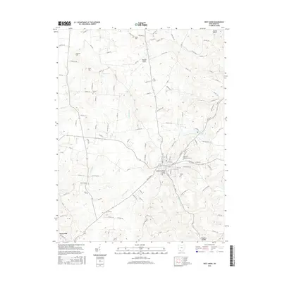 2016 Map of West Union, 2016 Print