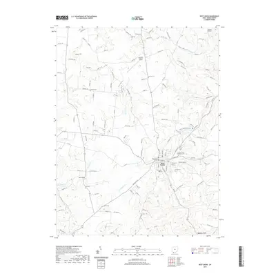 2019 Map of West Union, 2019 Print