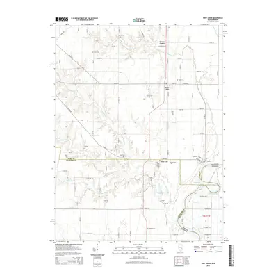 2015 Map of West Union, 2015 Print