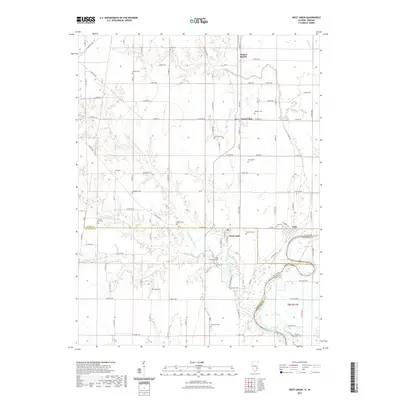 2021 Map of West Union, 2021 Print