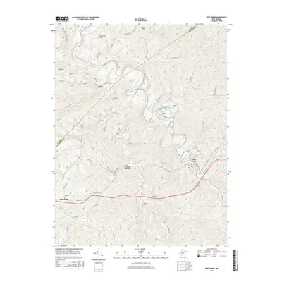 2016 Map of West Union, 2016 Print