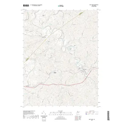 2019 Map of West Union, 2019 Print