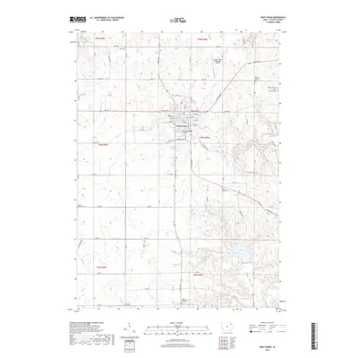 2018 Map of West Union, 2018 Print