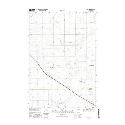 2016 Map of West Union, 2016 Print