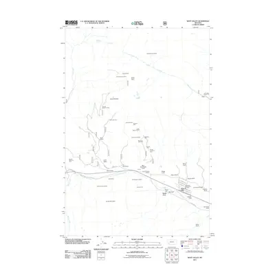 2011 Map of West Valley, 2011 Print