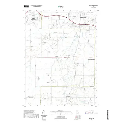 2019 Map of West View, 2019 Print
