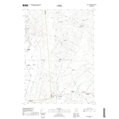 2019 Map of West Winfield, 2019 Print