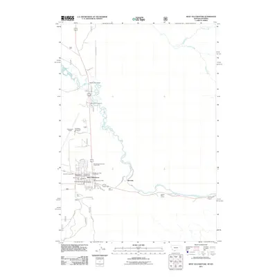 2011 Map of West Yellowstone, 2011 Print