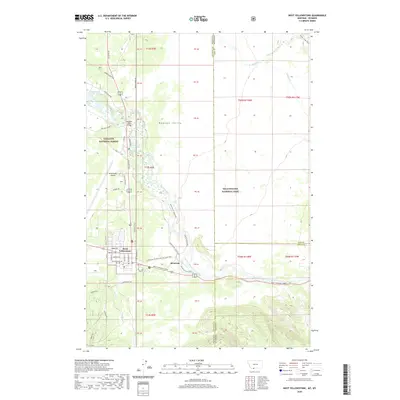 2020 Map of West Yellowstone, 2020 Print
