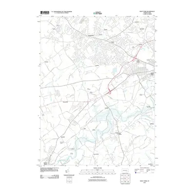 2010 Map of West York, 2010 Print