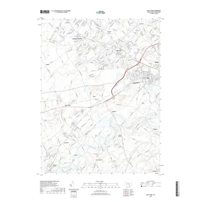 2019 Map of West York, 2019 Print