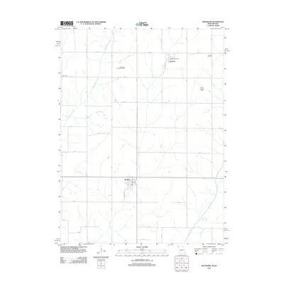 2012 Map of Westboro, 2012 Print