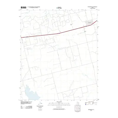 2010 Map of Westbrook, 2010 Print