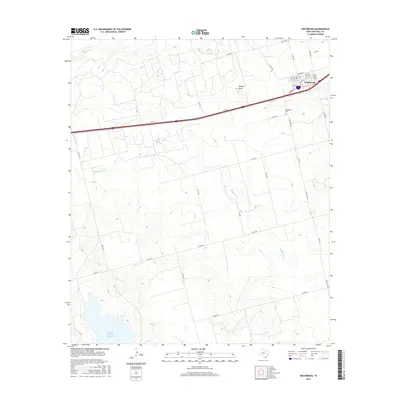 2016 Map of Westbrook, 2016 Print