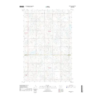 2017 Map of Westby Lake, 2017 Print