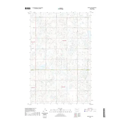 2020 Map of Westby Lake, 2020 Print