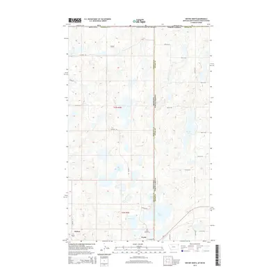 2014 Map of Westby North, 2014 Print