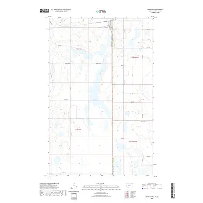 2020 Map of Westby South, 2020 Print