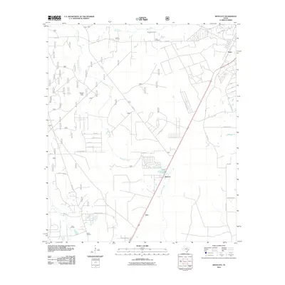 2010 Map of Westcott, 2010 Print