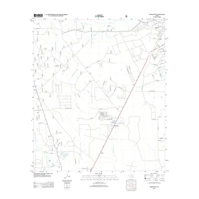 2013 Map of Westcott, 2013 Print