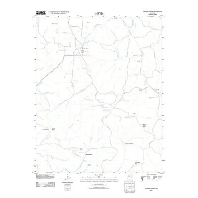 2011 Map of Western Grove, 2011 Print