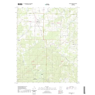 2020 Map of Western Grove, 2020 Print