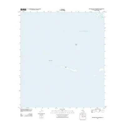 2012 Map of Western Isles Dernieres, 2012 Print