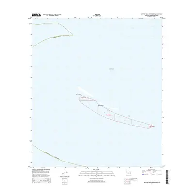 2015 Map of Western Isles Dernieres, 2015 Print