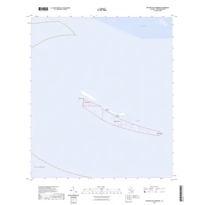 2024 Map of Western Isles Dernieres, 2024 Print